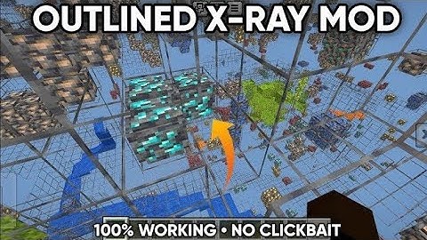 X-RAY TEXTURE PACK FOR MCPE 1.21+ [WORK IN SERVERS] 🔥