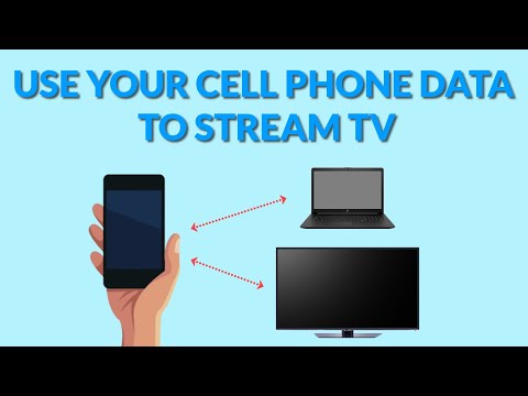 Use Your Cell Phone Data to Stream TV