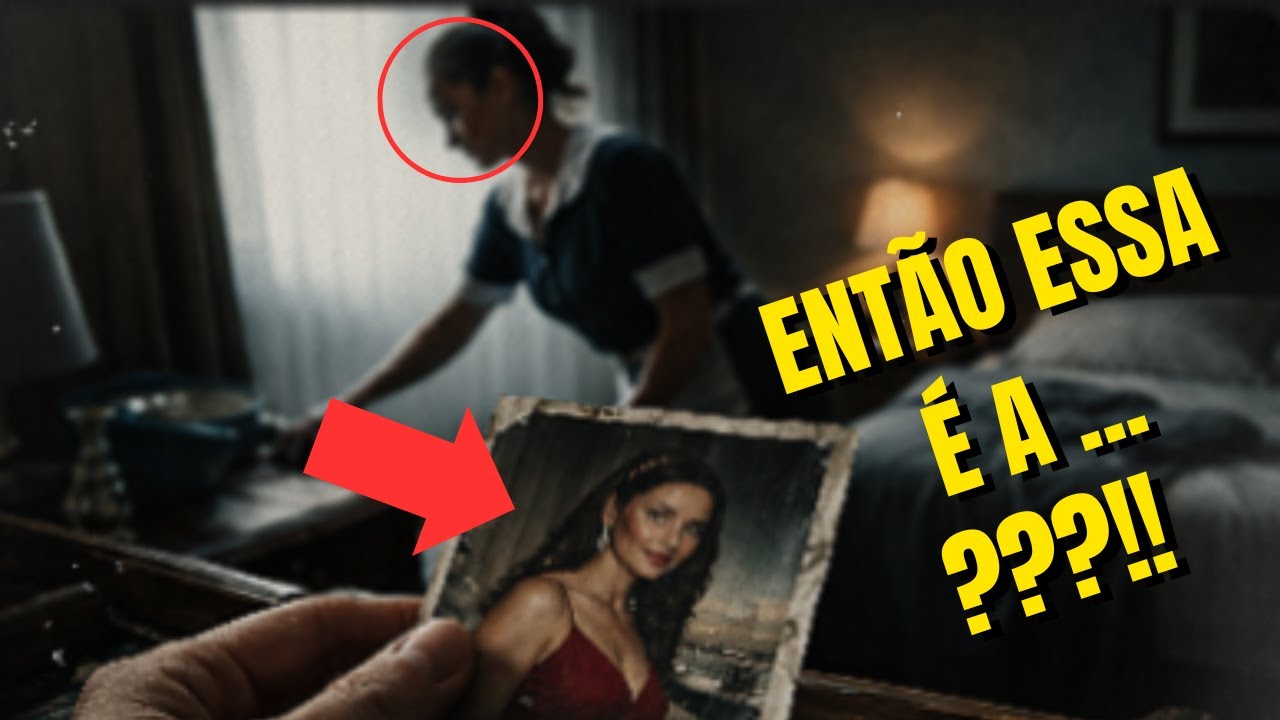 No quarto uma FOTO ESCONDIDA da FAXINEIRA revela VERDADE sobre ela