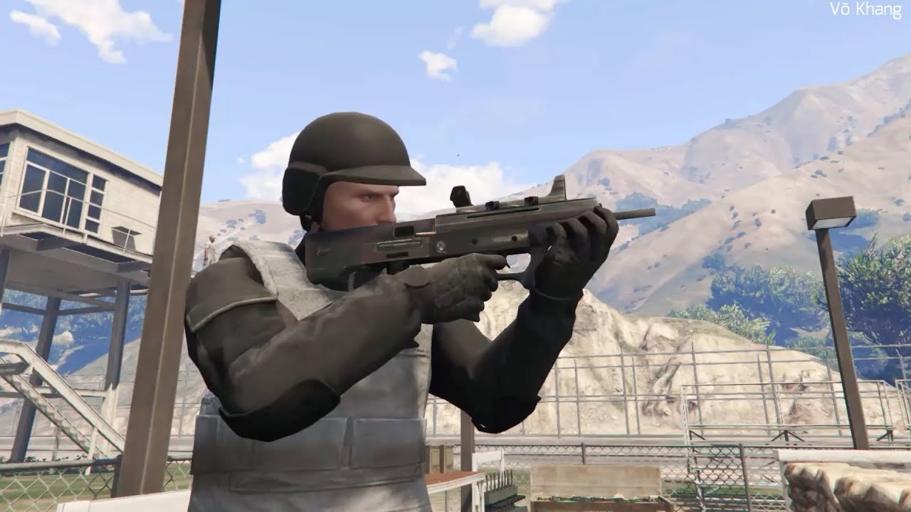 JS9 Submachine Gun: Firing , Relloading, Anims - YouTube