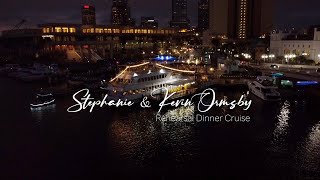 Stephanie &amp; Kevin Ormsby - Rehearsal Cruise Dinner