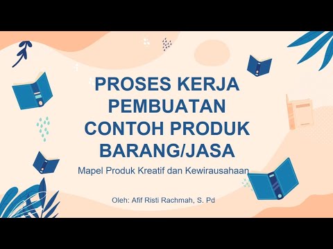 Video: Apakah proses dan produk kreatif?