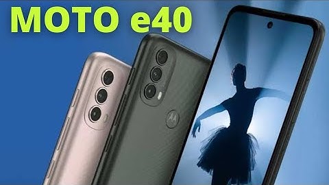 MOTOROLA  MOTO E40 // 48 MEGAPIXEL CAMERA //