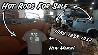 Hot Rods For Sale! Perfect Starter Projects