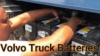 Heavy Duty Volvo 670 Truck | Batteries Replacement