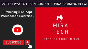 27 For Loop Pseudocode Ex 3