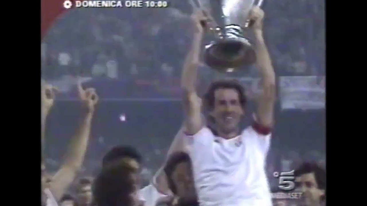 Promo "Milan-Boca, Coppa Intercontinentale" (Canale 5 - 2003, con sigla finale Champions League)