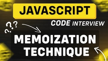 JavaScript Interview Task - Memoization Technique