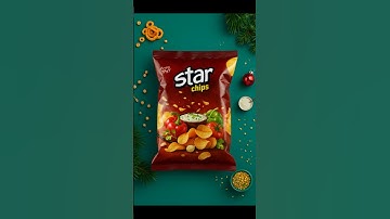 Snack Packaging Mockup Design in Photoshop | Realistic Packaging Tutorial