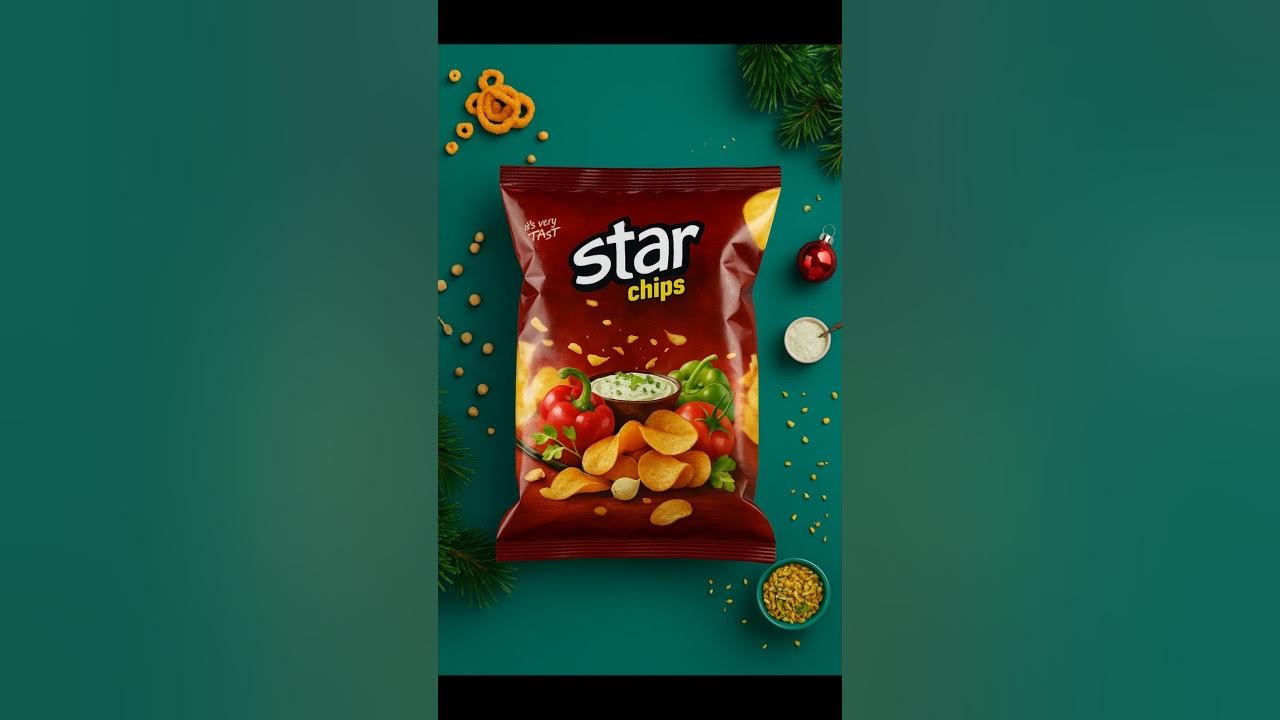 Snack Packaging Mockup Design in Photoshop | Realistic Packaging Tutorial Snack Packaging Mockup Design in Photoshop | Realistic Packaging Tutorial