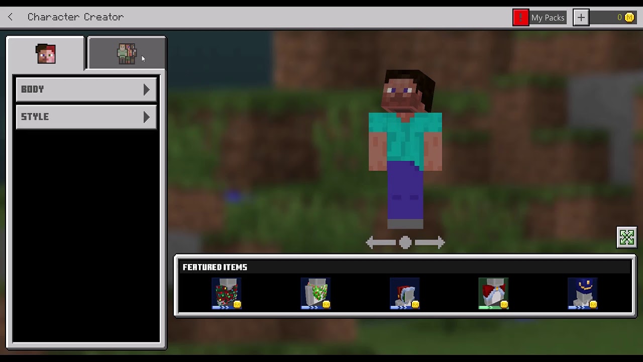 how download a skin in Minecraft windows 10 edition ...