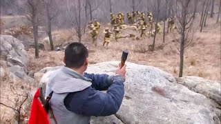 日軍來襲，戰神一顆手榴彈精準投射，直接把日軍炸得潰敗！