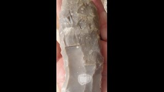 Cushing's tine fluting Clovis-like flutes, outrepasse, overshot, arrowheadology paleoplanet