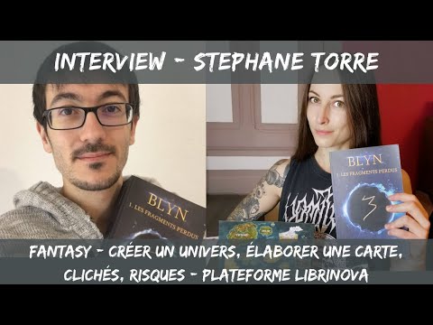 ITW STEPHANE TORRE / FANTASY : créer un univers, créer une carte, clichés, risques, retour Librinova