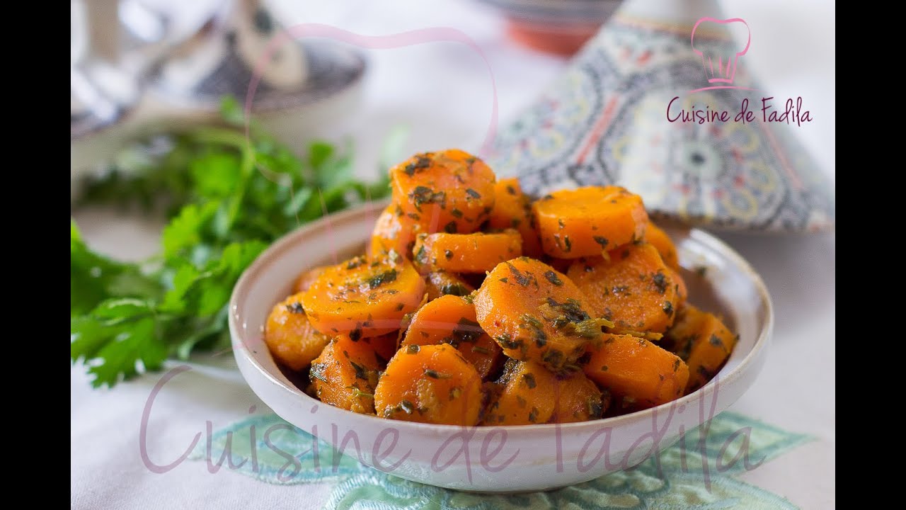 Carottes à la chermoula جزر بالشرمولة