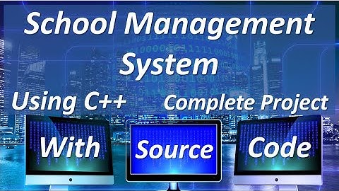 School Management System Complete Project With Source Code in C++ Urdu Hindi Easy & Full Video Urdu