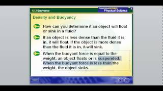 13.3 - Buoyancy