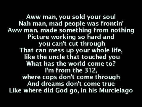 Kanye West - New God Flow ft. Pusha T (Lyrics On Screen)