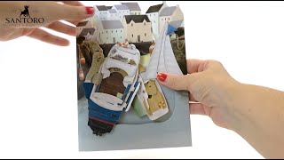 Santoro 3D Pop Up Swing Card SC119  - How To