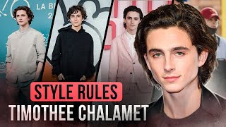 Timothee Chalamet style rules. 5 outfits inspired DUNE actor! Celebrity fashion and style