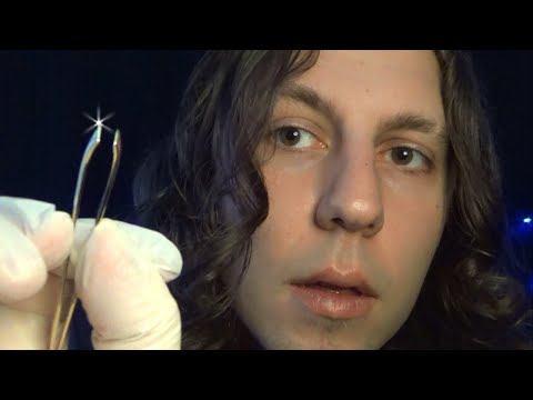ASMR Up Close Personal Attention Eyebrow Plucking