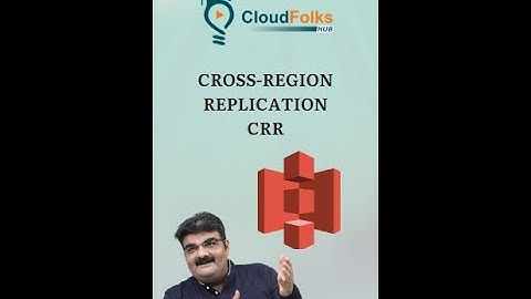 Cross-Region Replication (CRR) #cloud #devops #aws