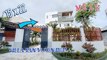 Ngắm mê ly!🔥 Villa sân vườn đẹp Hóc Môn 15x22m nhà đất Hóc Môn 2023