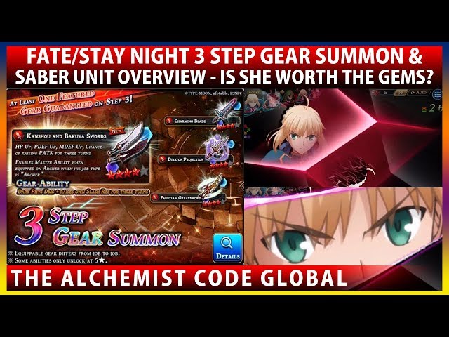 The Alchemist Code - Fate/stay night invades popular mobile