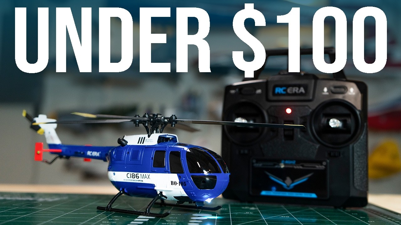 BO-105 マイクロヘリコプター Micro Scale RC BO 105 Helicopter! Flight and Review - YouTube