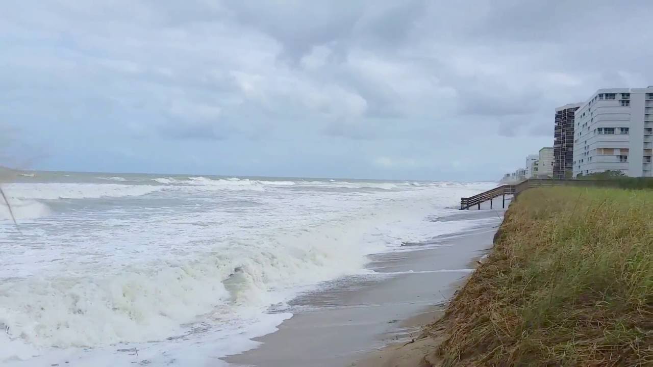 Hurricane Matthew Waves Damage Hutchinson Island Fl Beaches Days Hurricane Matthew Waves Damage Hutchinson Island Fl Beaches Days After