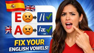 Stop Mispronouncing English Vowels! (Spanish Speakers Fix This FAST)