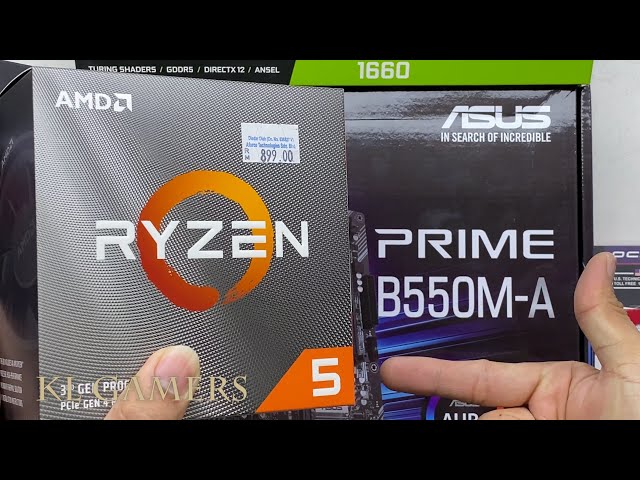 Kit Upgrade Ryzen - R5-5600 + ASUS B550M-A WiFi + 16 Go DDR4 - Info