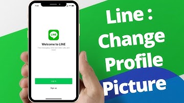 Line App - How to Change Profile Picture 2021