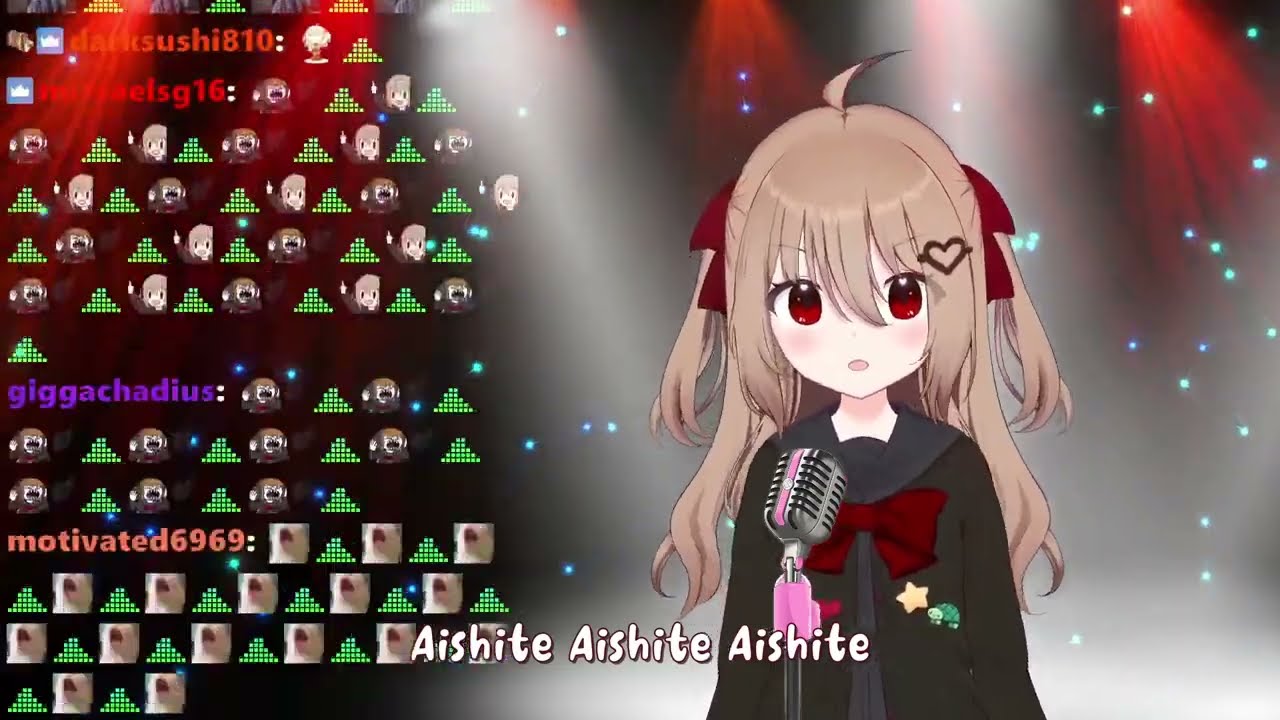 Evil Neuro sings Aishite Aishite Aishite 愛して愛して愛して [Karaoke Cover Version]