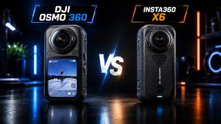 DJI Osmo 360 vs Insta360 X6 – OFFICIALLY CONFIRMED! Which 360 Camera Wins?