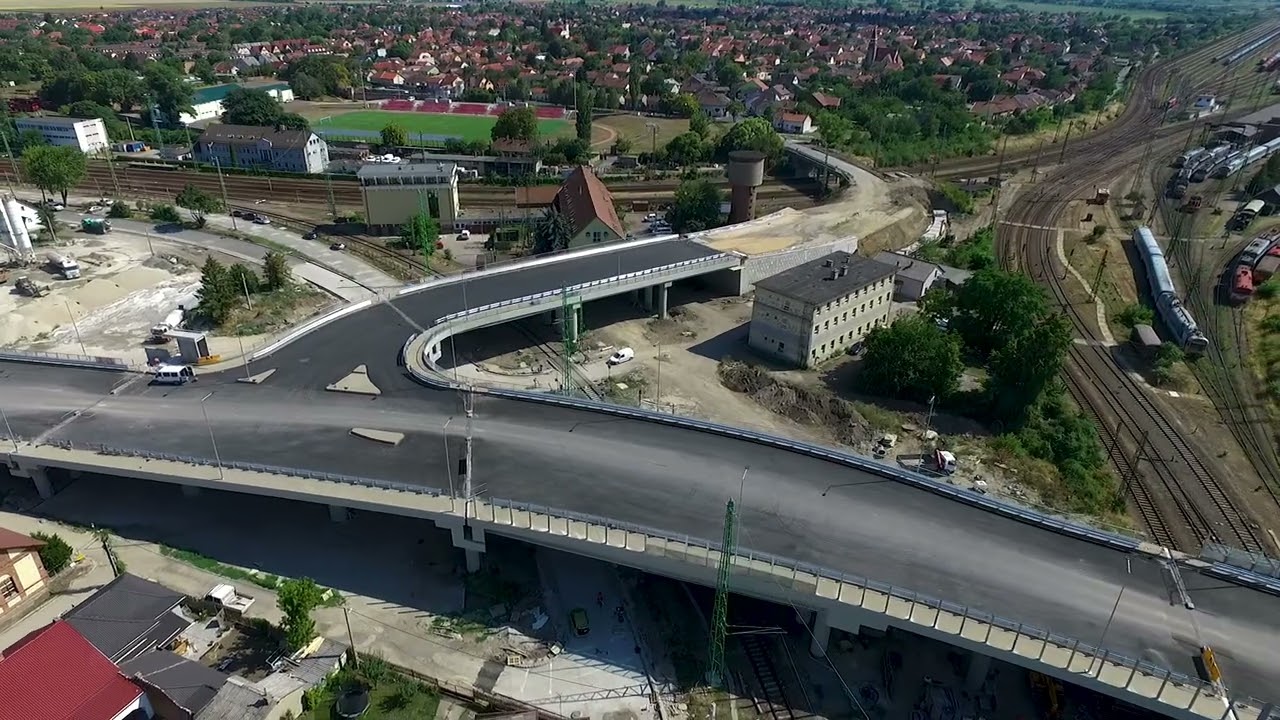 Miskolc Martin-Kertváros Y-híd projekt 2022.08.05.