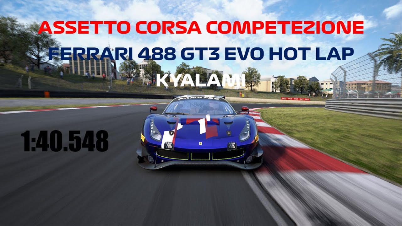 Assetto Corsa Competizione Ferrari Gt Evo Hot Lap Kyalami