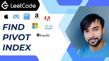 Find Pivot Index (LeetCode 724) | Full solution with constant space | Very important
