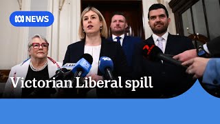 Victorian Liberals elect Jess Wilson following leadership spill | ABC NEWS