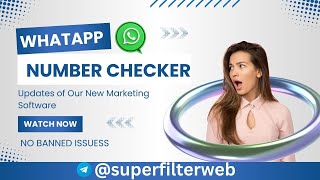Whatsapp Super Filter V16 | Whatsapp Contact Checker | whatsapp HLR Checker