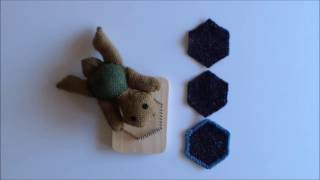How to Finish Hexagons --- Making Coasters