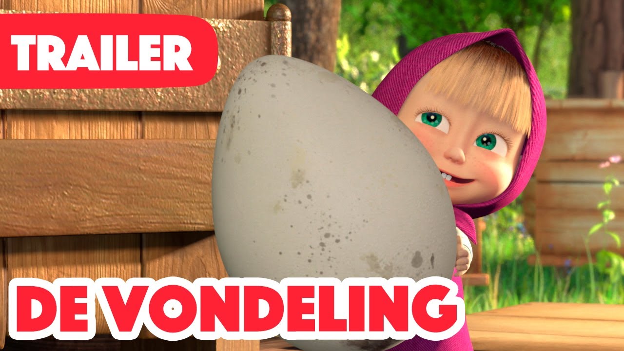 💥masha En De Beer💥 De Vondeling 🥚🐧 Trailer Nieuwe Aflevering Op 3 Februari Youtube 