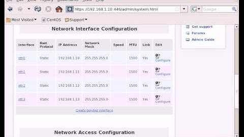 Open filer GUI Interface & Bonded Network Interfaces NIC setup3 urduCBT video by Babar Zahoor