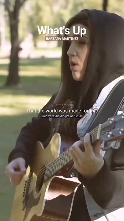 What's up - 4 Non Blondes | Cover by Barbara Martinez#cover #fyp #whatsup