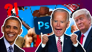 AI Presidents use Photoshop