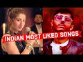 Top 25 Most Liked Indian/Bollywood Songs of All Time on Youtube