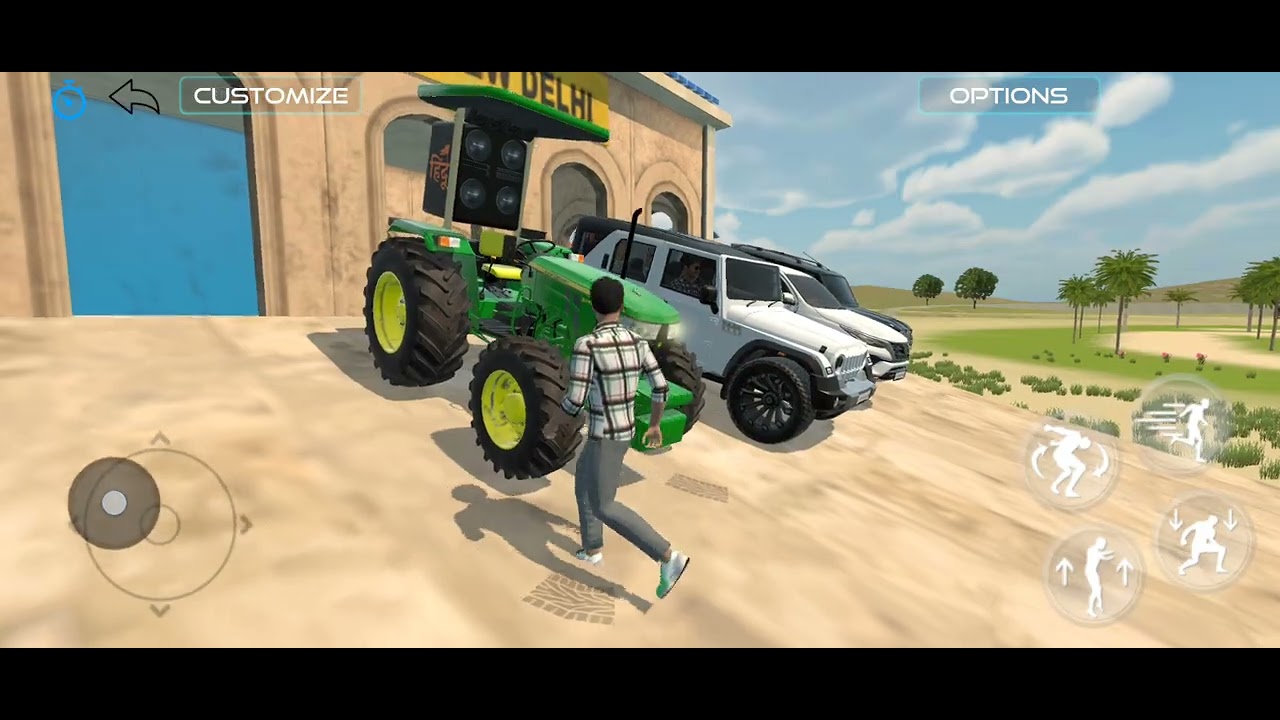 Nishu deswal k tractor 🚜 ne kiya accident 😱#indiantractor3d #gaming #tractor #nishudaswal #scorpio 