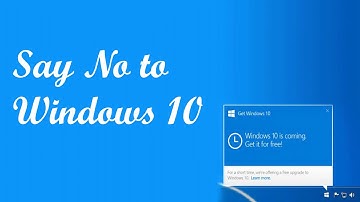 How to Disable/Remove Windows 10 Upgrade Notification in Win 7/8?