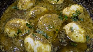 Hyderabadi Style Egg Malai Korma | Egg Malai Curry | Anda Korma Recipe