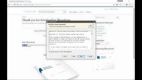 Installing Musescore
